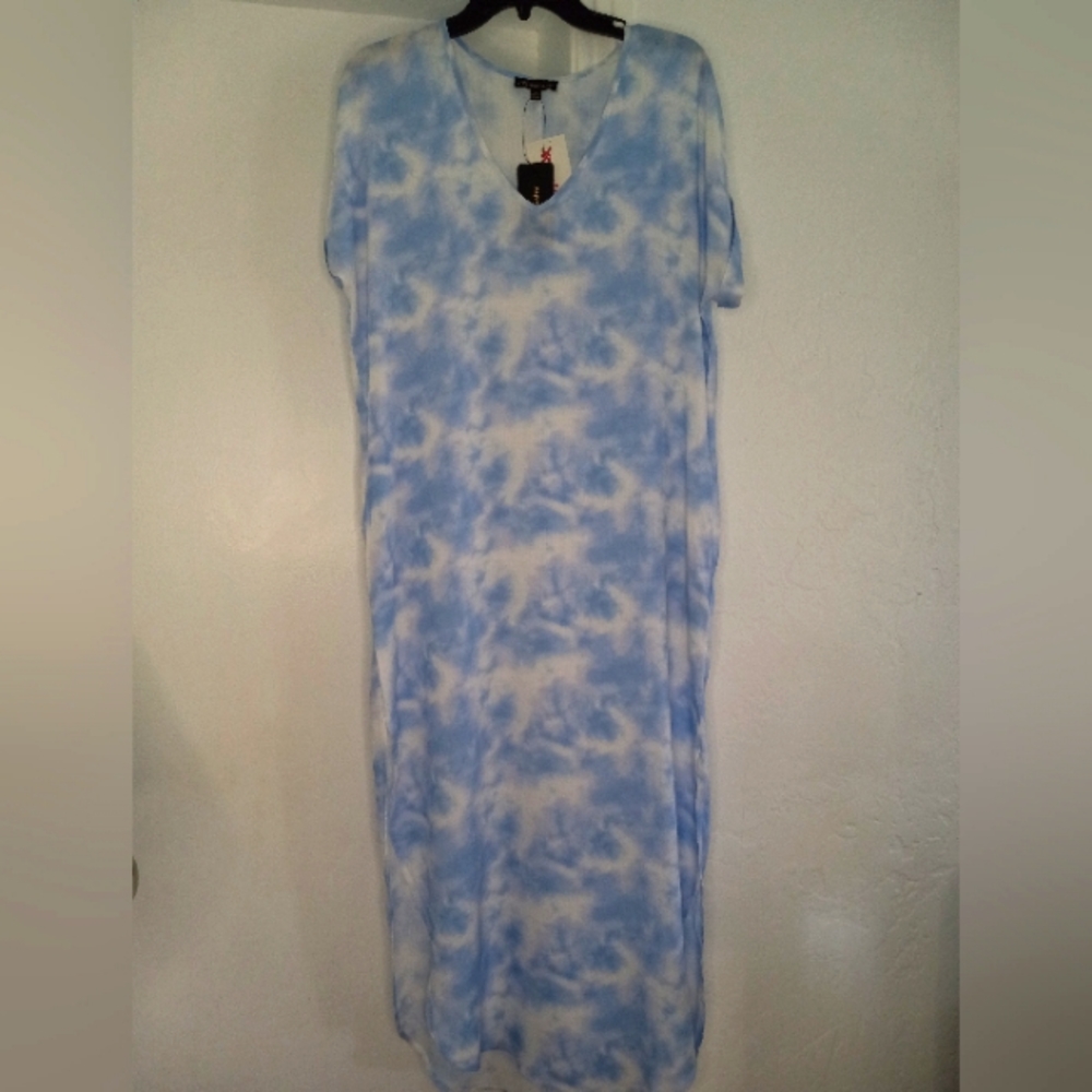 Shinestar Tie Dye Maxi Dress